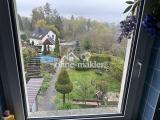 EG Blick aus dem Bad in Garten