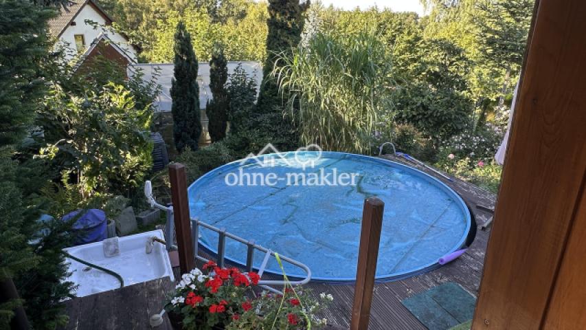 Pool, Blick zum Garten