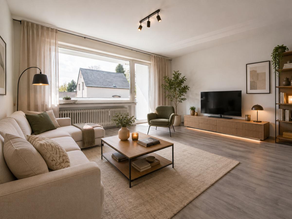 Wohnzimmer (Einrichtungsbeispiel)