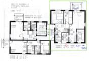 Grundriss der Wohnung