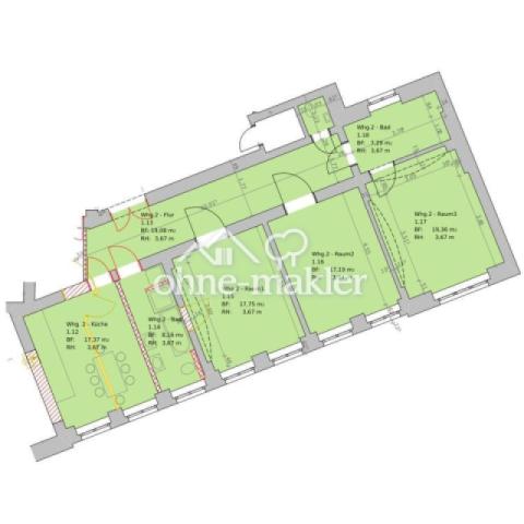 Grundriss Wohnung