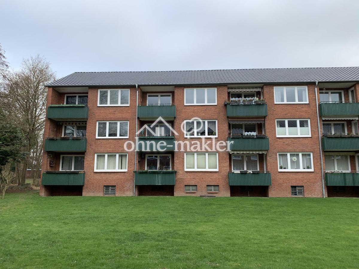 Ansicht Rückseite / Südbalkon