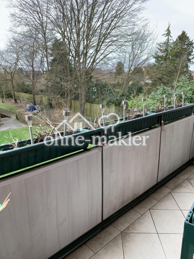 Sicht vom Balkon