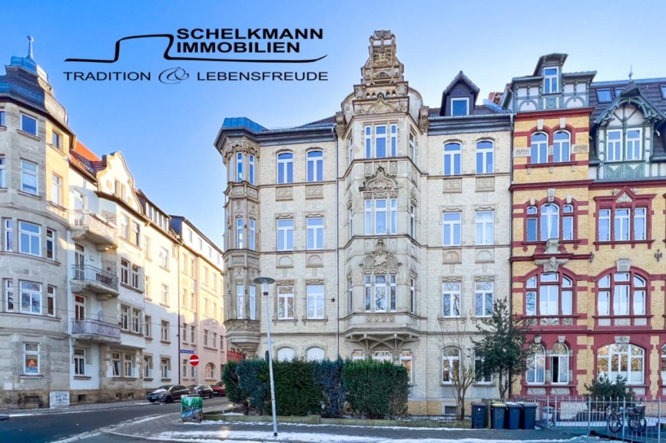 Große Mietwohnung in der Erfurter Löbervorstadt: Musikviertel