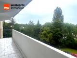 Blick vom Balkon