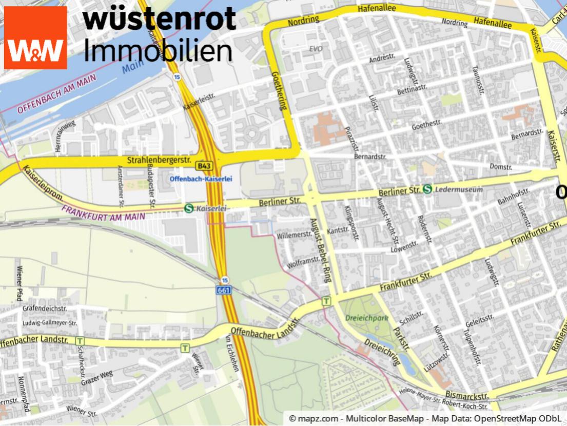 Kartenausschnitt
