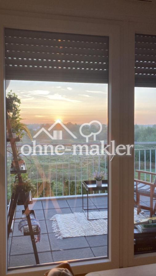 Aussicht vom Balkon