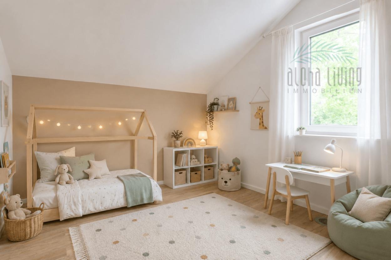 Visualisierung Einrichtungsidee - Schlafzimmer 4 (OG) 