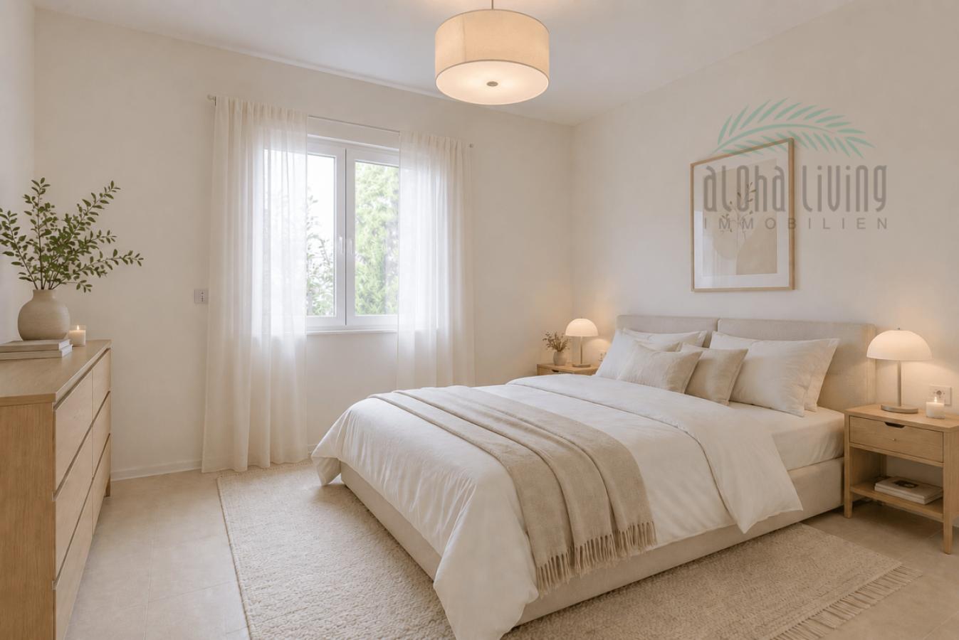 Visualisierung Einrichtungsidee - Schlafzimmer (Einliegerwohnung EG) 