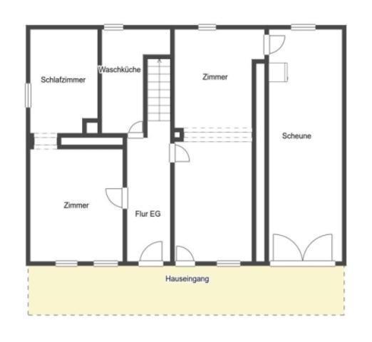 Grundriss Skizze EG