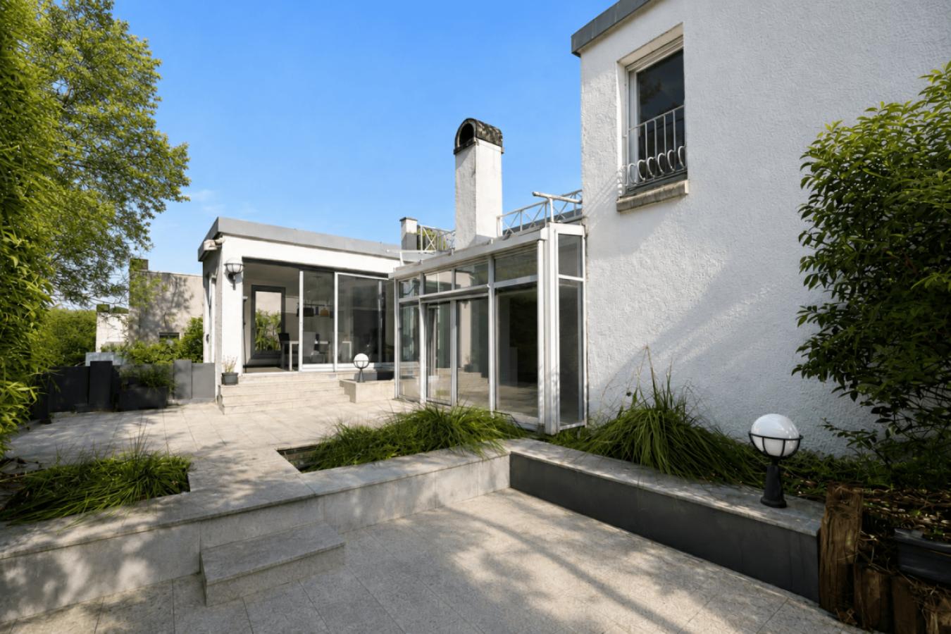 Terrasse Zugang Küche und Wohnzimmer