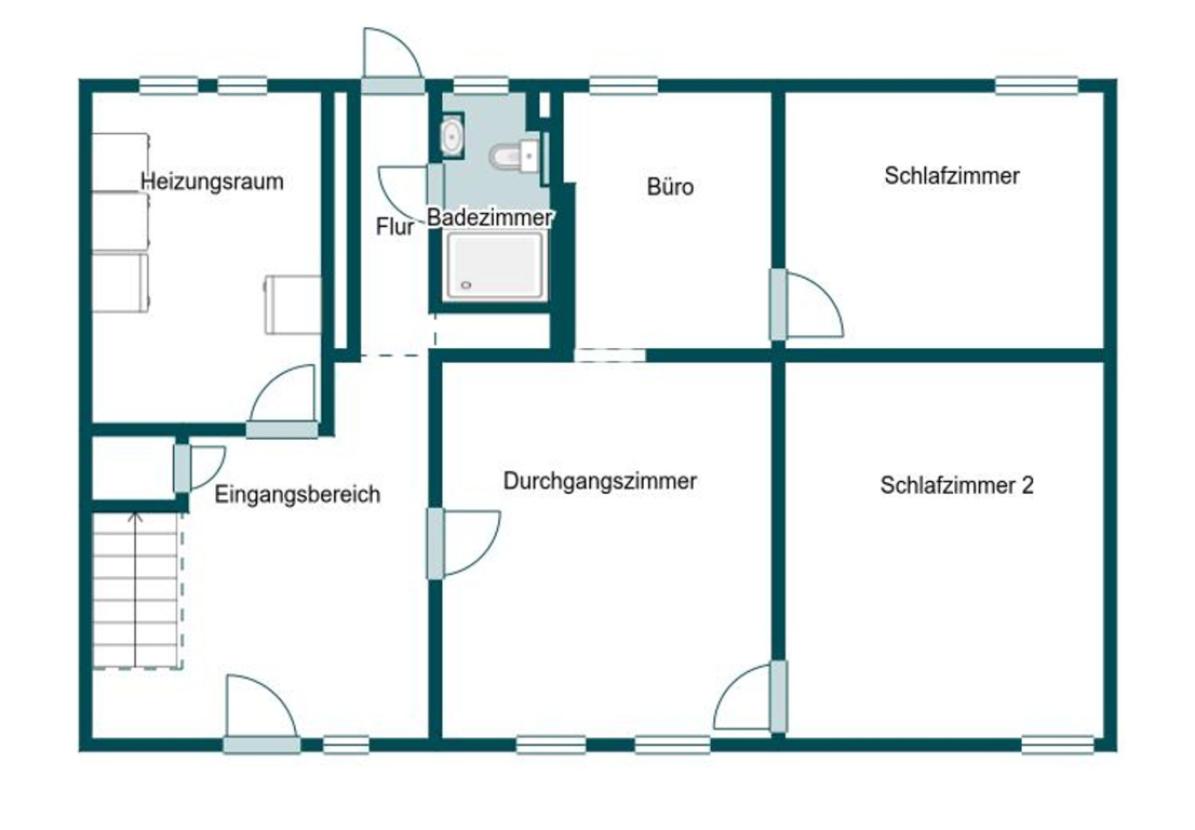 Grundriss Skizze EG