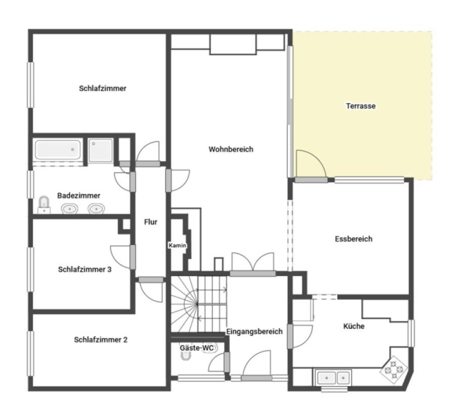 Grundriss Skizze EG