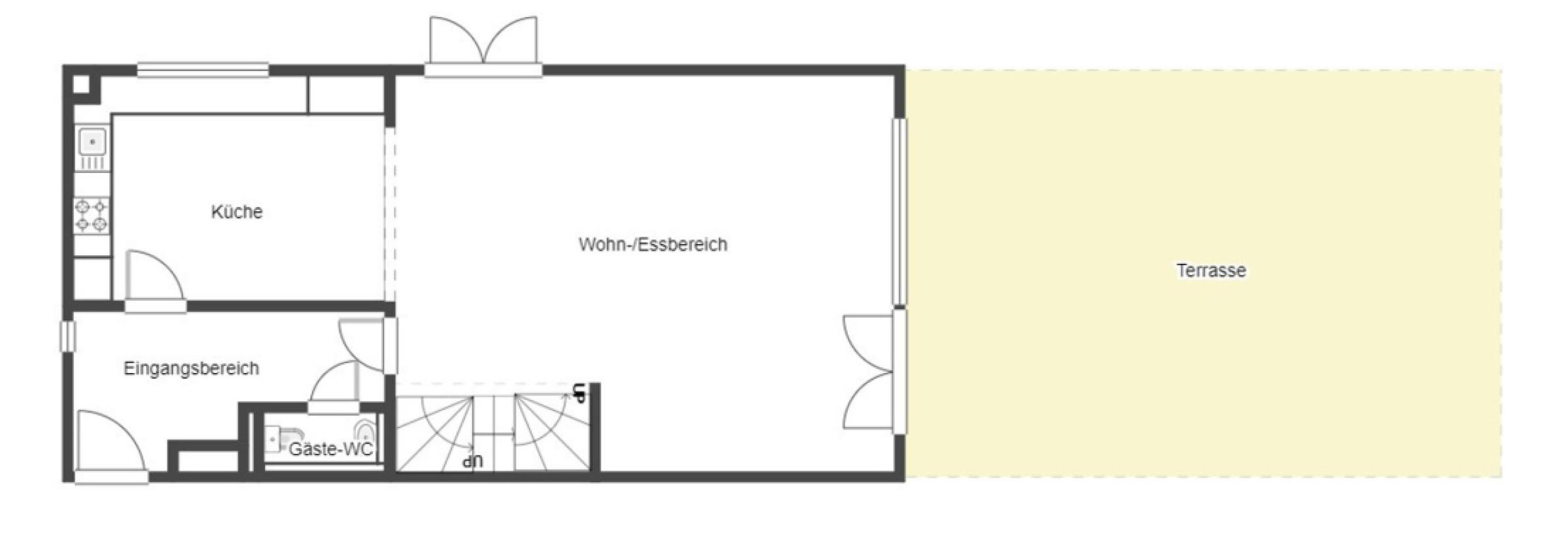 Grundriss Skizze EG
