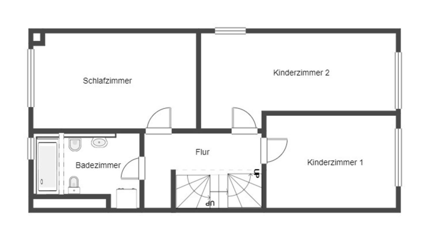 Grundriss Skizze OG