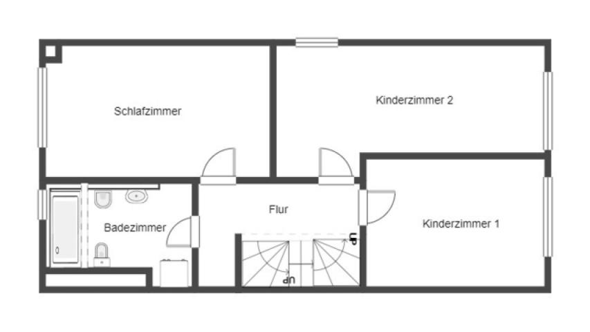 Grundriss Skizze OG