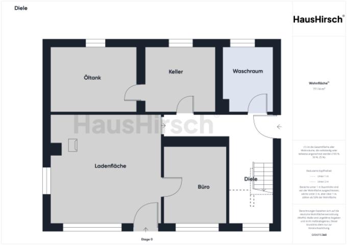 Grundriss EG