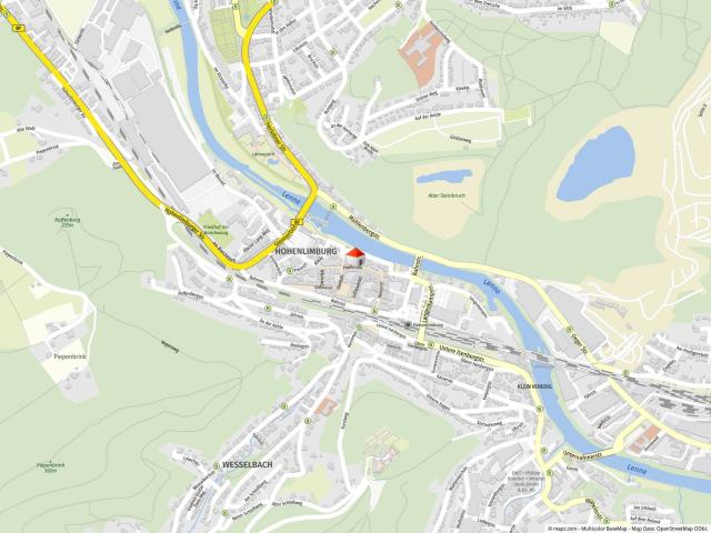 Geolyzer Kartenausschnitt