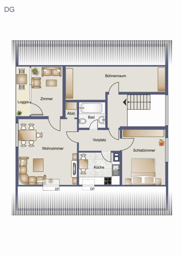 Grundriss DG