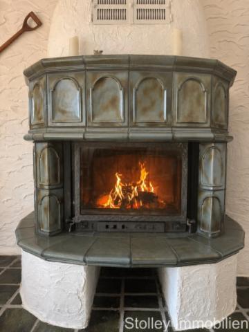 rustikaler Kamin