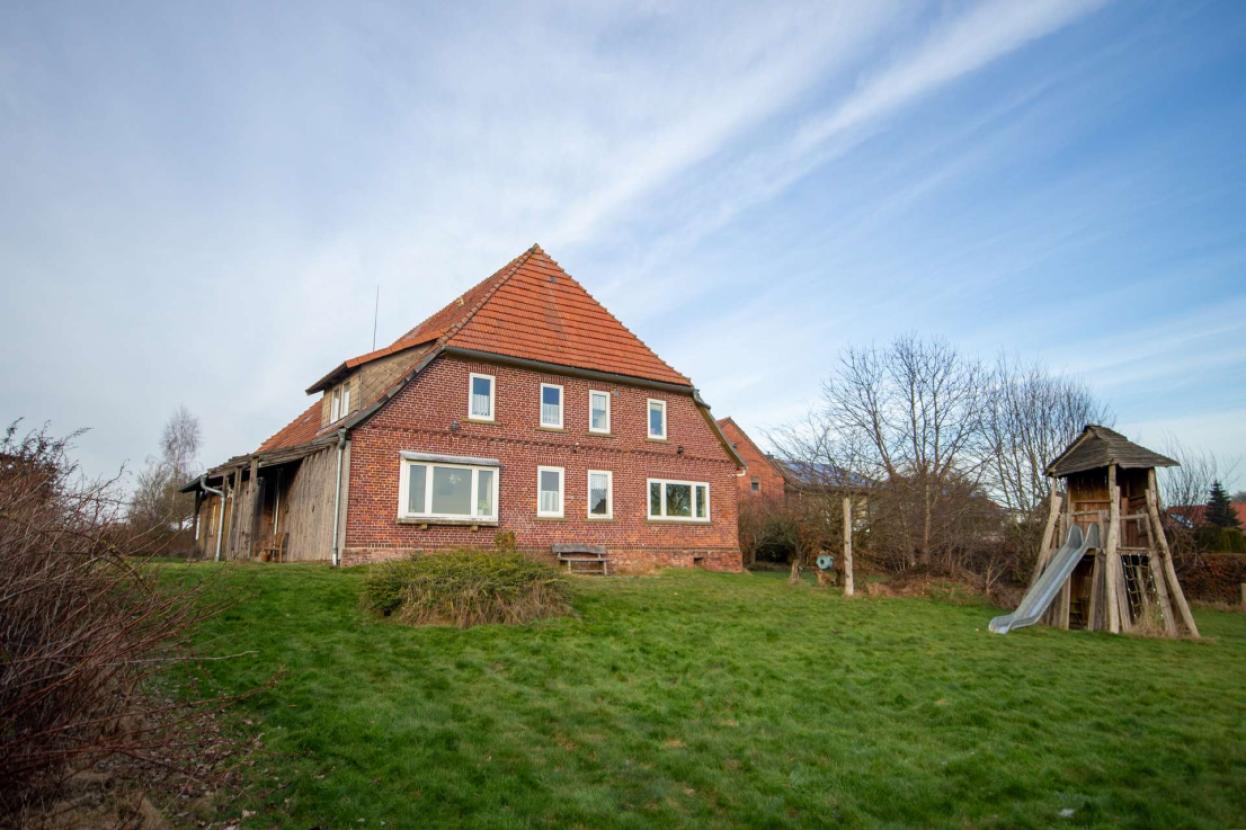 gartenseitige Frontansicht