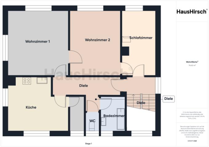 Grundriss 1. OG