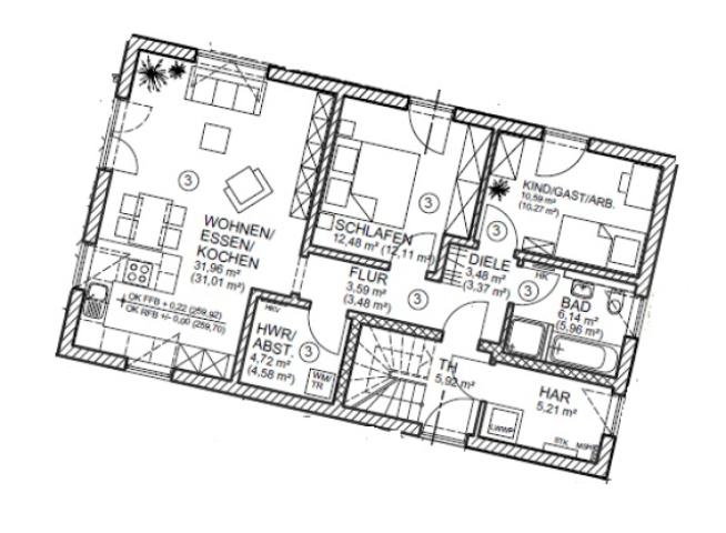 Grundriss EG Haus 2