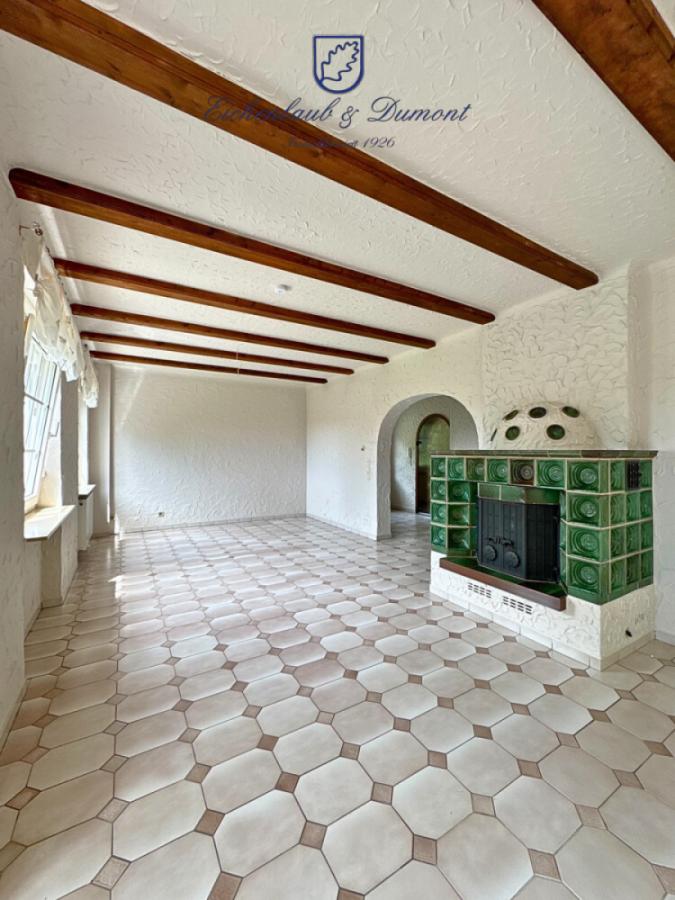 Ansicht Wohn- & Esszimmer EG