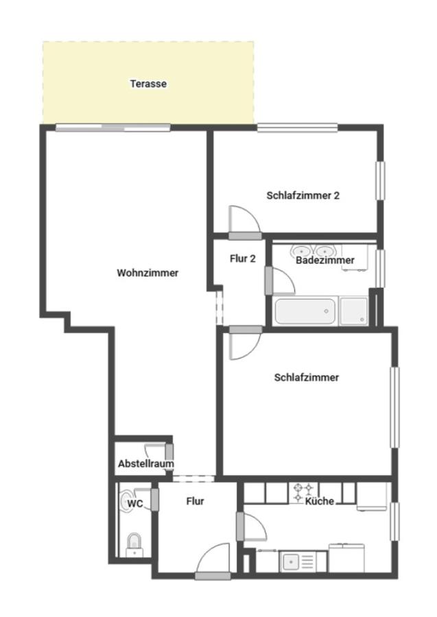 Grundriss Skizze