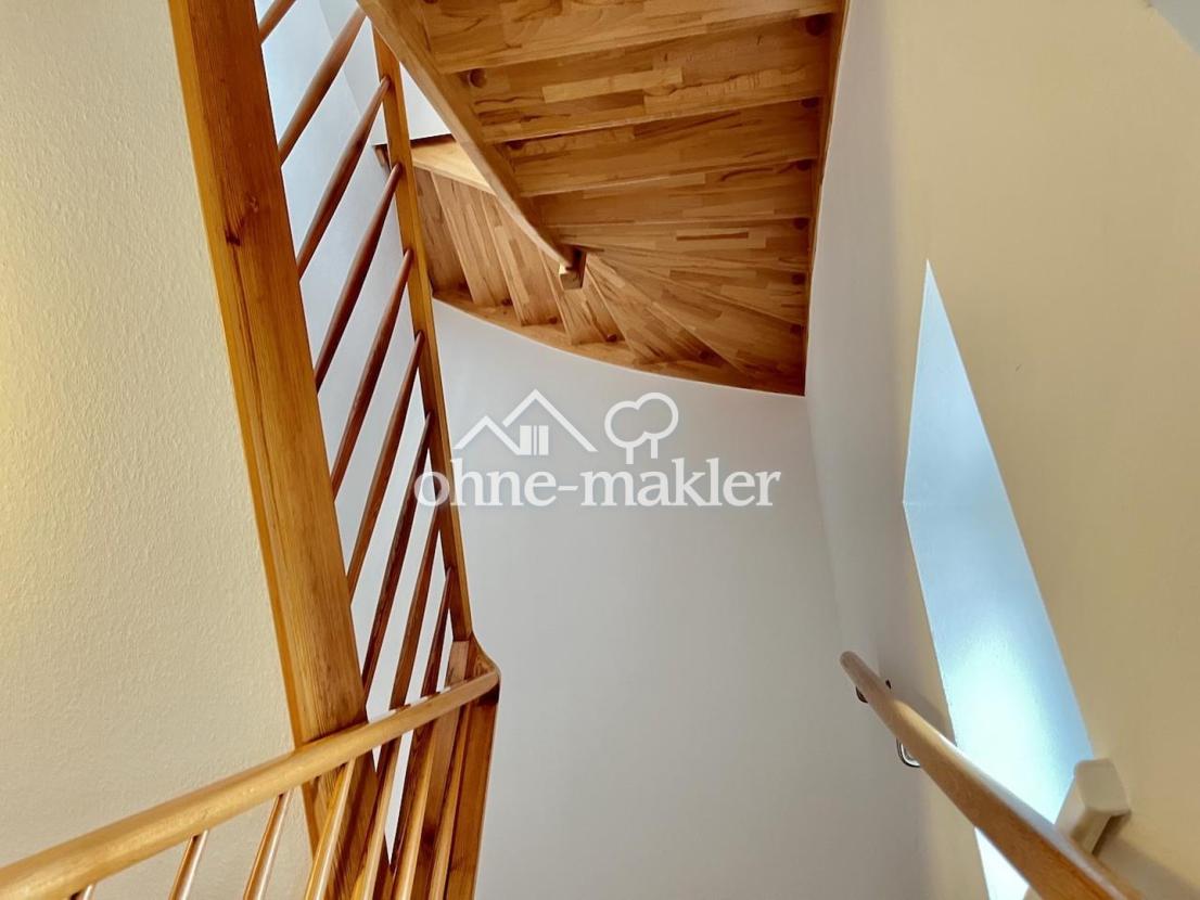 Sanierte Treppe