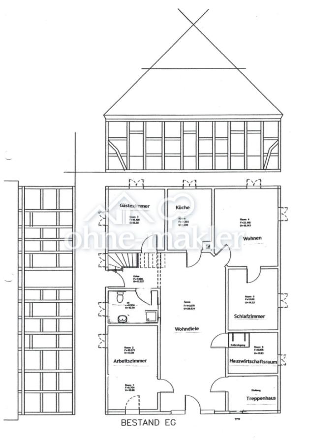 Grundriss EG unmaßstäblich