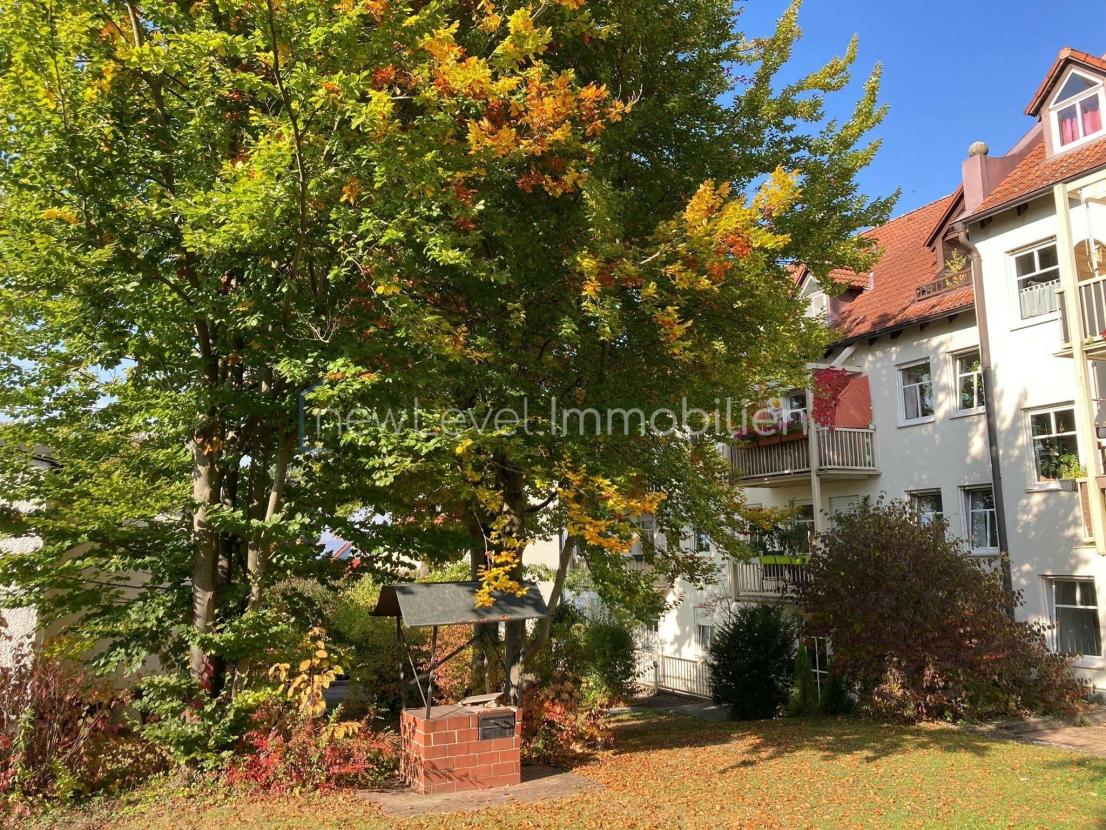 ruhiger Innenhof