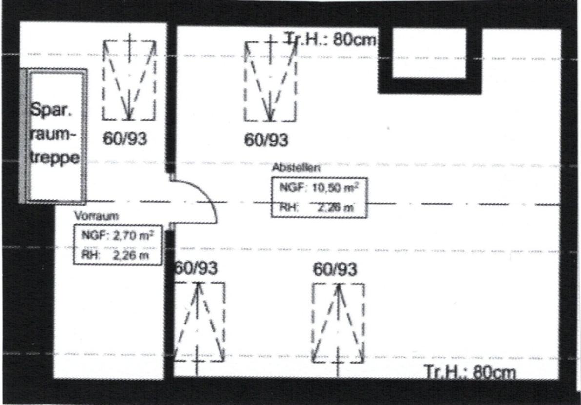 Grundriss DG Spitzboden