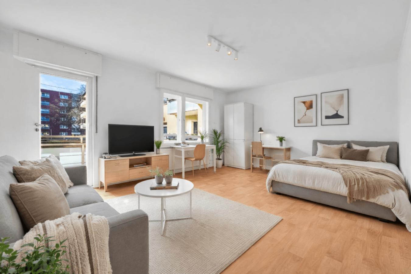 Wohnschlafzimmer
