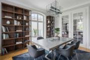 Bibliothek im EG, Bild bearbeitet