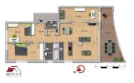 Grundriss 4 Zi Whg