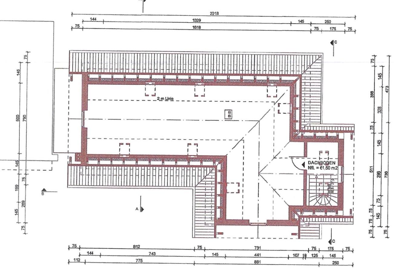 Grundriss Dachgeschoss