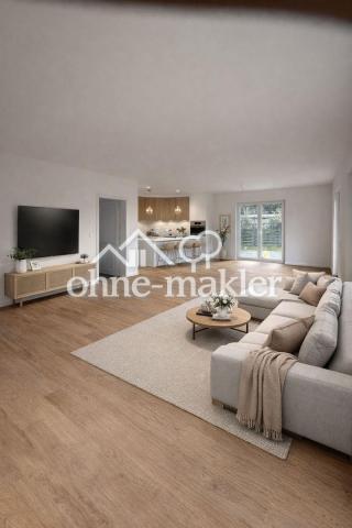 Wohnzimmer mit KI gearbeitet