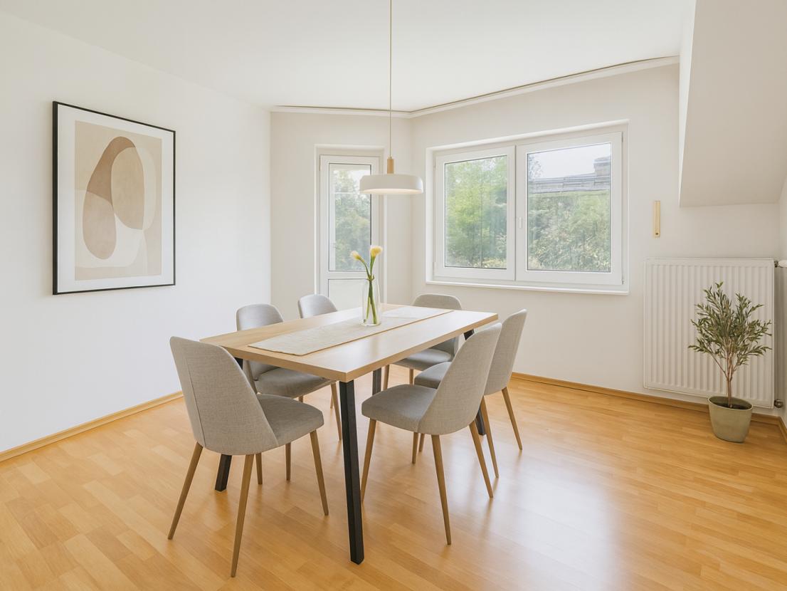 Esszimmer Staging