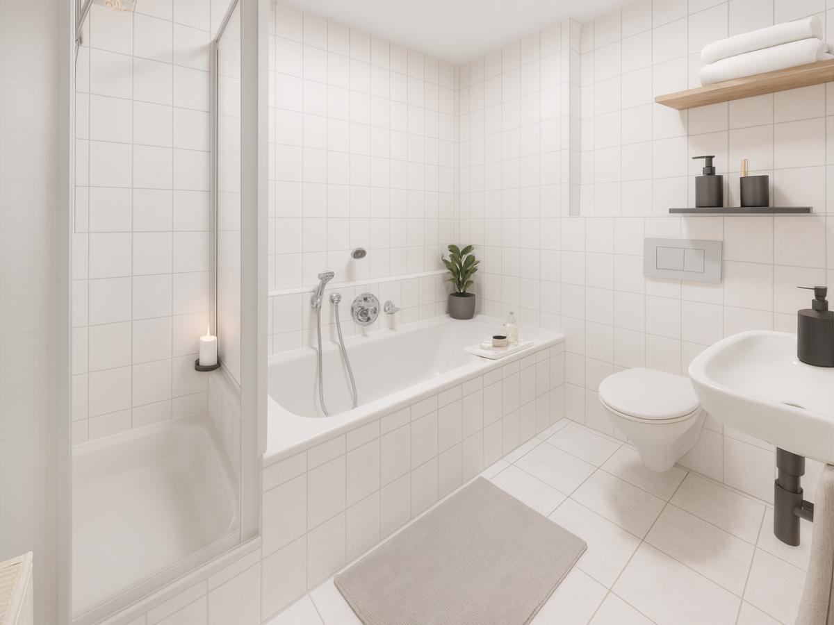 Badezimmer Staging