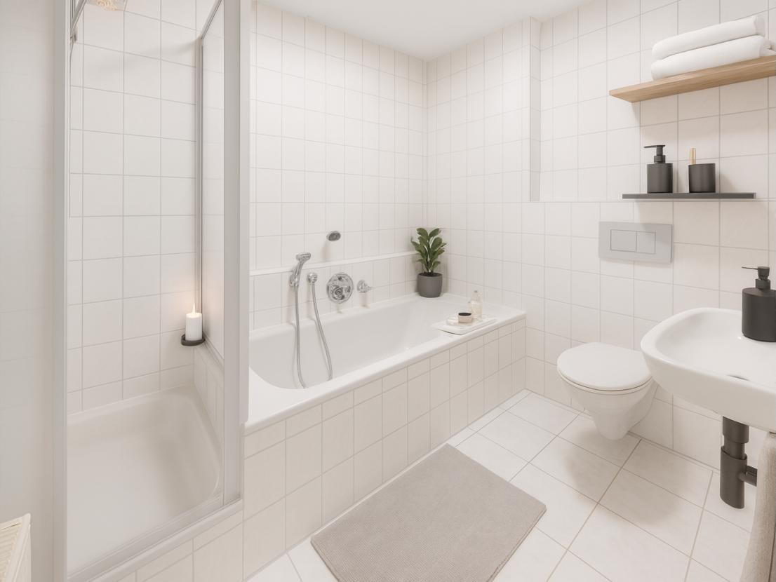 Badezimmer Staging