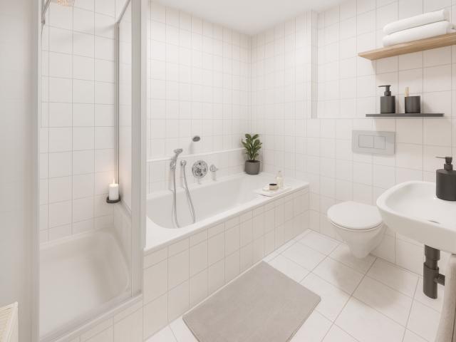 Badezimmer Staging