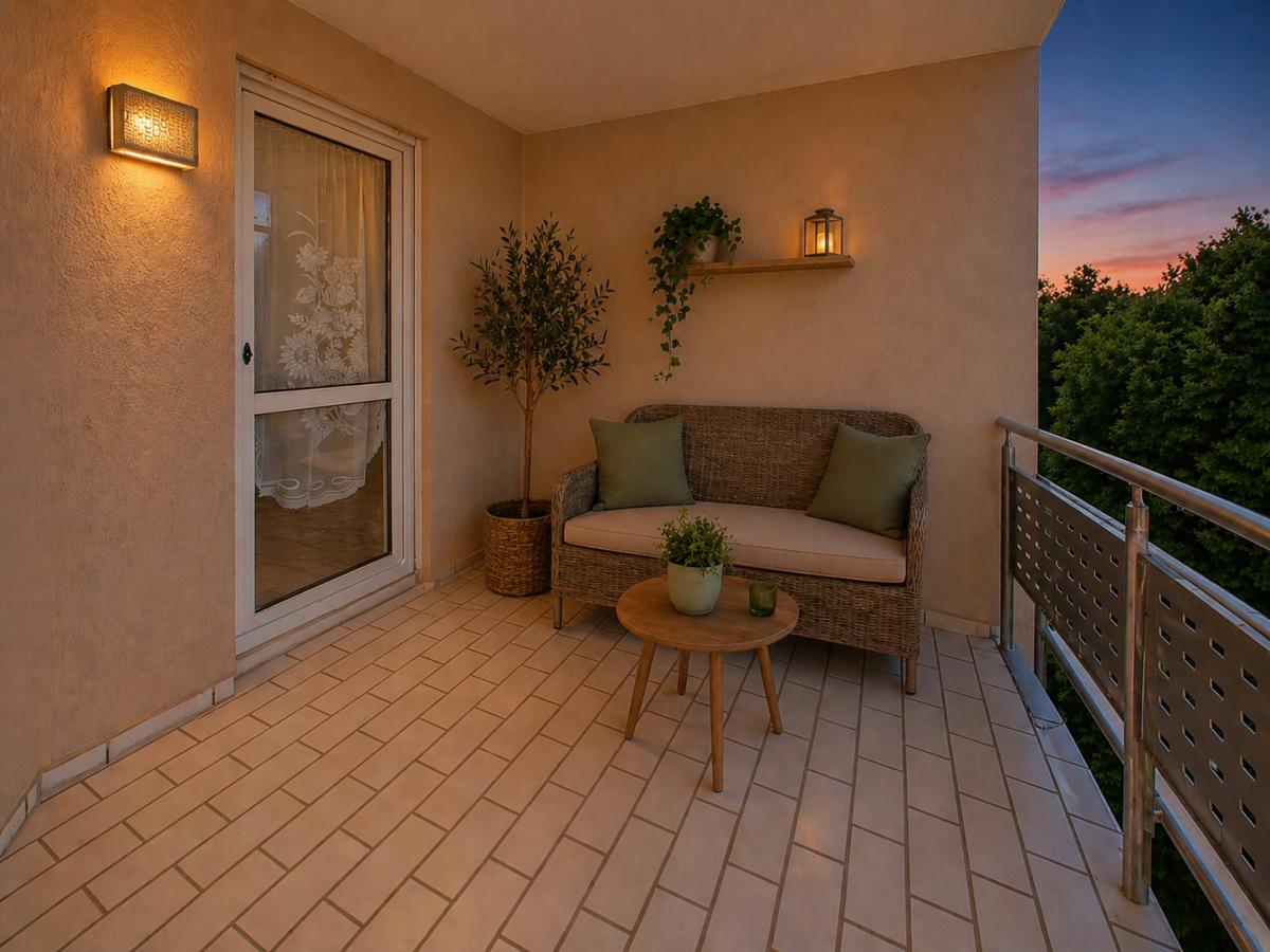 Balkon Staging