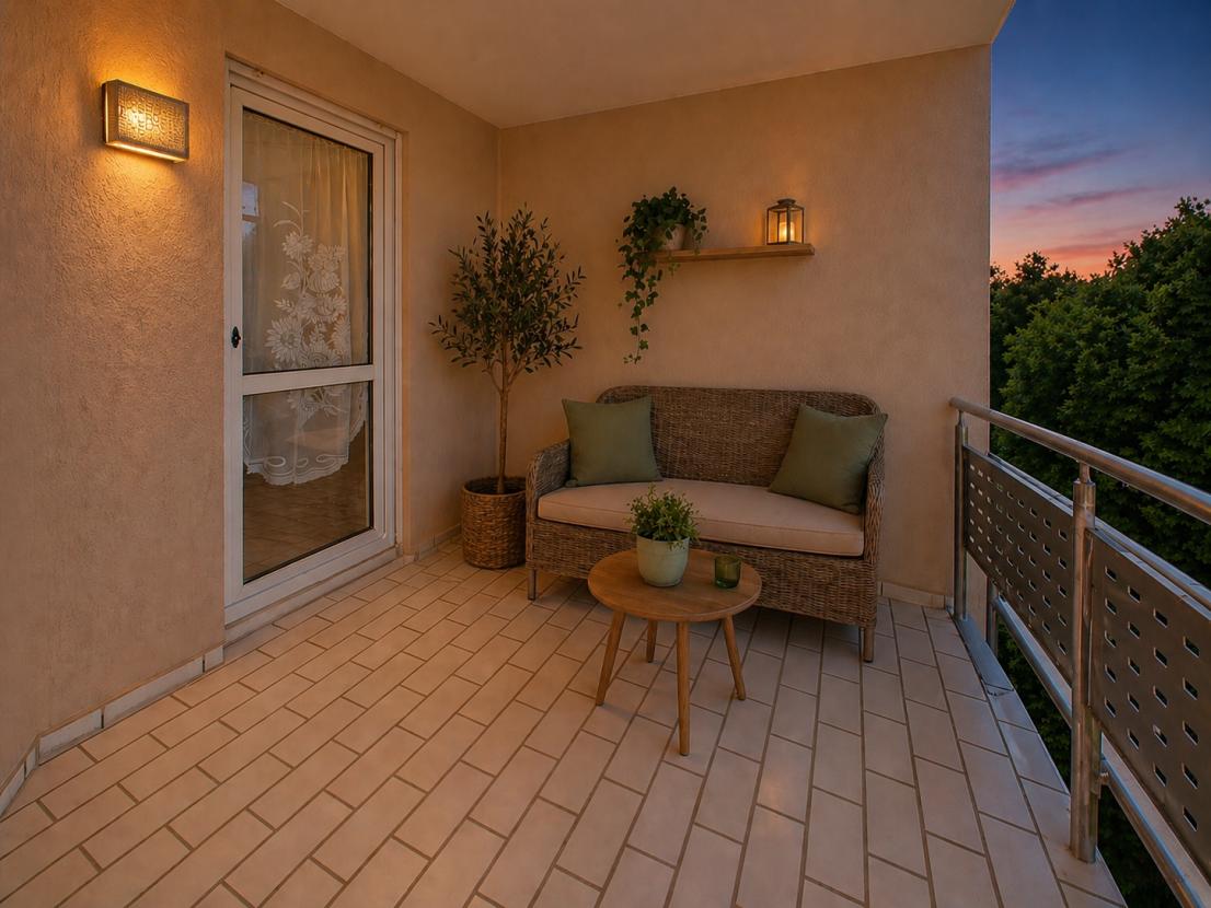 Balkon Staging