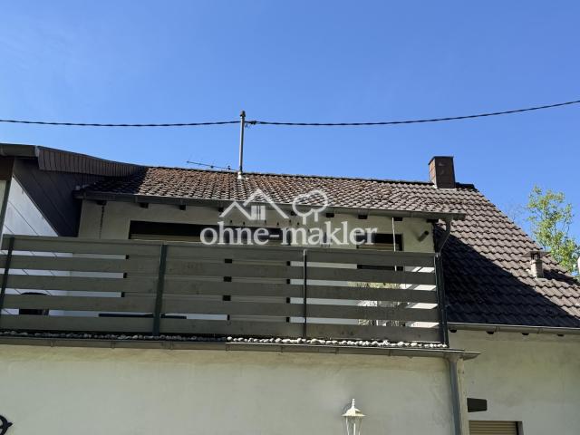 Rückseite mit Dachterrasse
