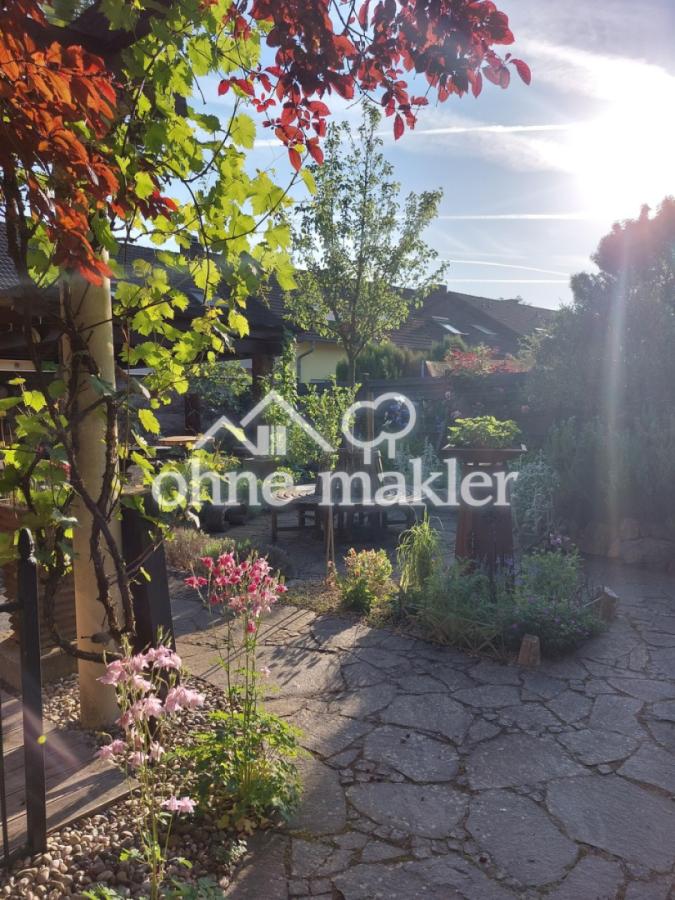 Garten / Blick Richtung Westen