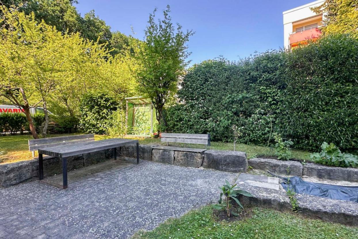 Sitzgelegenheit im Garten