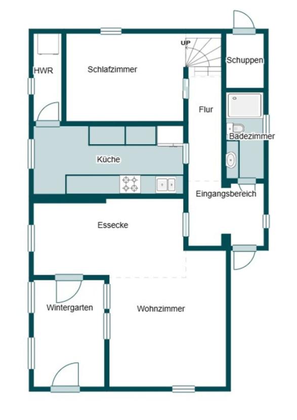 Grundriss Skizze EG