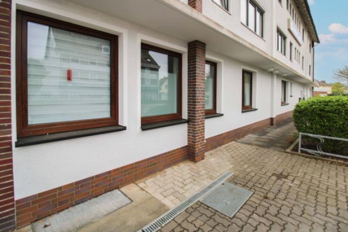 Mitte des Gebäudes