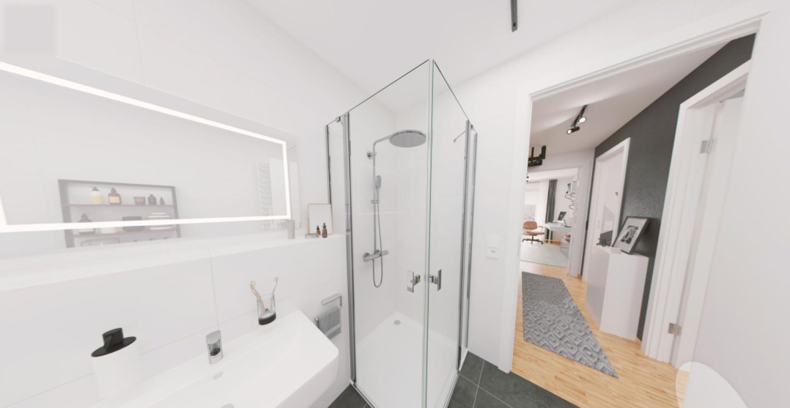 Badezimmer(KI Visualisierung)